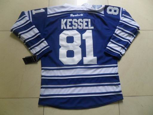 NHL Toronto Maple Leafs 81 Phil Kessel 2014 classic blue jersey
