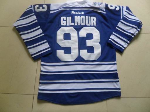 NHL Toronto Maple Leafs 93 Doug Gilmour 2014 classic blue jersey