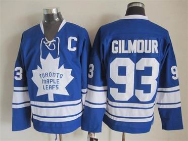 NHL Toronto Maple Leafs 93 Gilmour blue jersey