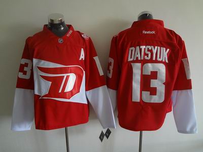 NHL detroit red wings #13 Datsyuk red jersey