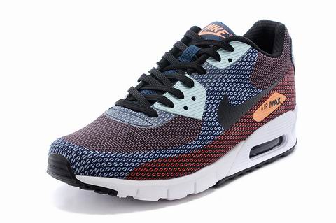 NIKE AIR MAX 90 BR shoes orange blue black