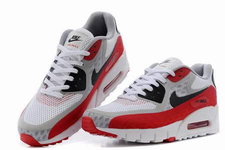 NIKE AIR MAX 90 BR shoes white grey red