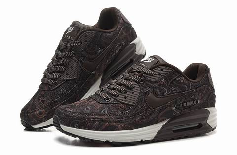 NIKE AIR MAX LUNAR 90 shoes brown