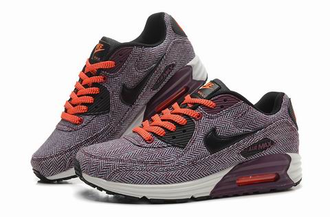NIKE AIR MAX LUNAR 90 shoes purple red