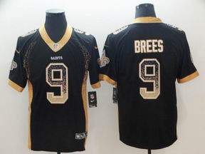 New orleans Saints #9 Brees drift fashion rush jersey
