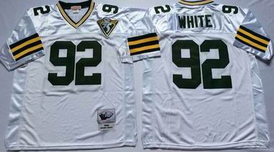 Nfl Green Bay Packers 92 White White Throwback Jersey