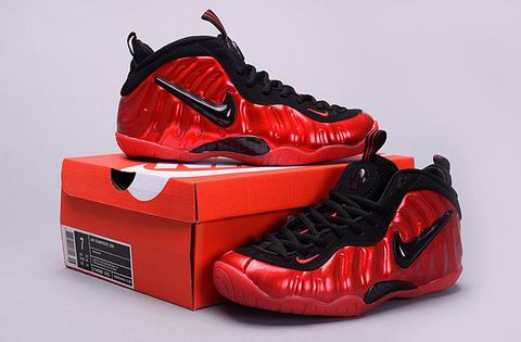 Nike Air Foamposite One shoes red