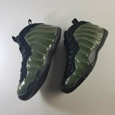 Nike Air Foamposite shoes army green
