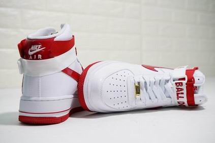 Nike Air Force 1 High Retro white red