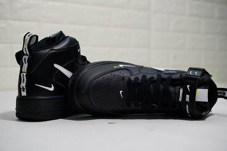 Nike Air Force 1 Mid Utility Pack black