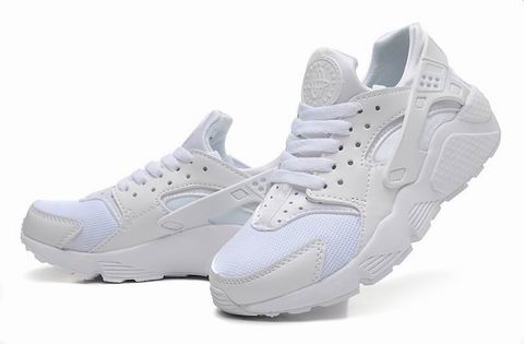 Nike Air Huarache shoes all white