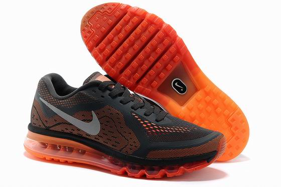 Nike Air Max 2014 men shoes black orange