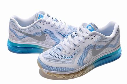 Nike Air Max 2014 shoes white blue