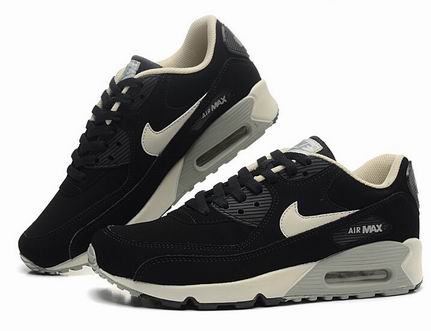 Nike Air Max 90 Essential LTR shoes black Nubuck
