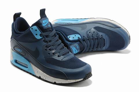 Nike Air Max 90 Sneakerboot NS navy blue
