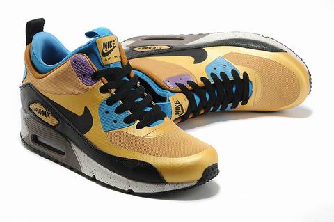 Nike Air Max 90 Sneakerboot NS yellow black blue