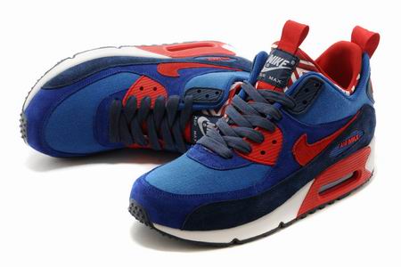 Nike Air Max 90 Sneakerboots PRM blue red