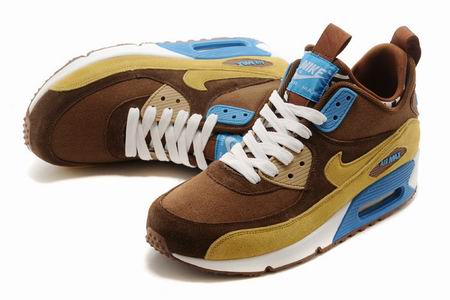 Nike Air Max 90 Sneakerboots PRM brown blue