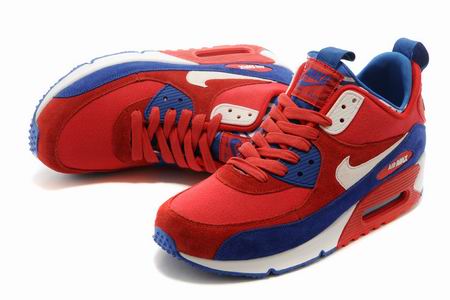 Nike Air Max 90 Sneakerboots PRM red blue white