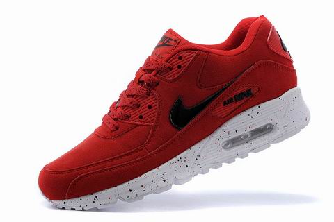 Nike Air Max 90 shoes red black