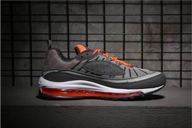 Nike Air Max 98 shoes grey orange