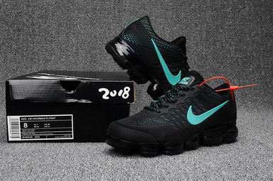 Nike Air Vapormax shoes black blue