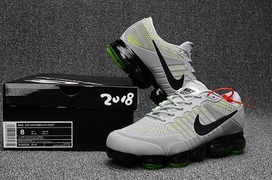 Nike Air Vapormax shoes grey green