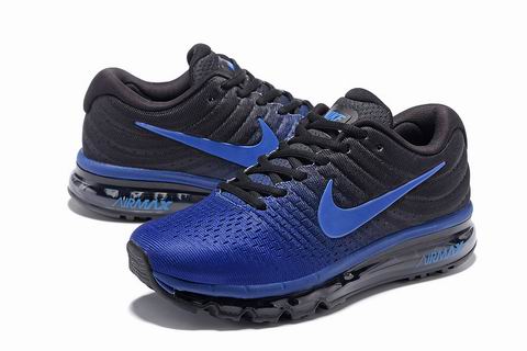 Nike Air max 2017 shoes blue black