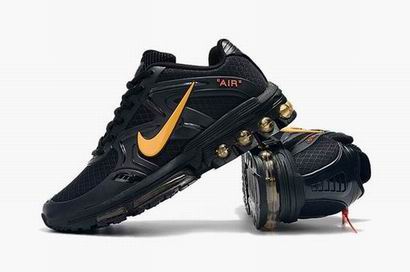 Nike Air max 2019 saunterer shoes black yellow