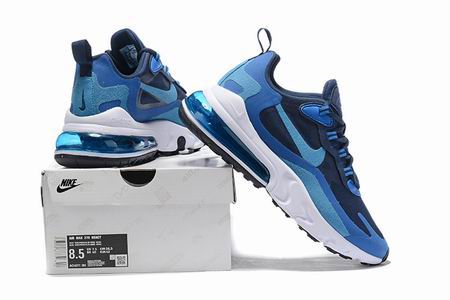 Nike Air max 270 react shoes blue