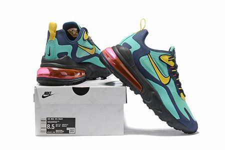 Nike Air max 270 react shoes green yellow