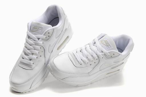 Nike Air max 90 shoes all white