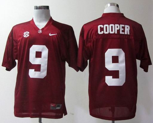 Nike Alabama Crimson Tide Amari Cooper 9 Crimson College Football Jersey