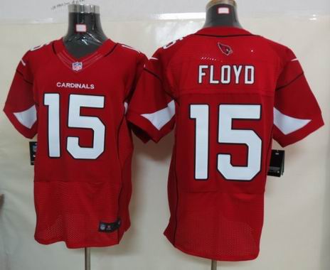 Nike Arizona Cardicals 15 Floyd Red Elite Jerseys