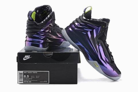 Nike Chuck Posite shoes purple green