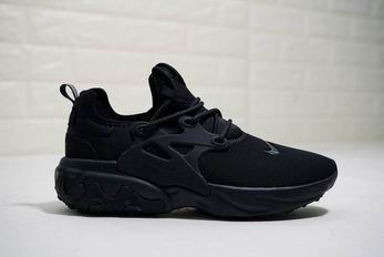 Nike Epic React Presto shoes all black