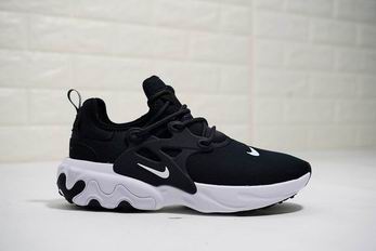 Nike Epic React Presto shoes black white