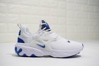 Nike Epic React Presto shoes white blue