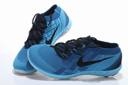 Nike Free 3.0 Flyknit shoes blue