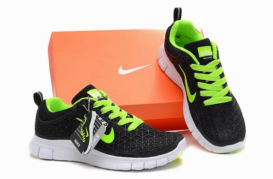 Nike Free 5.0 shoes spider black green