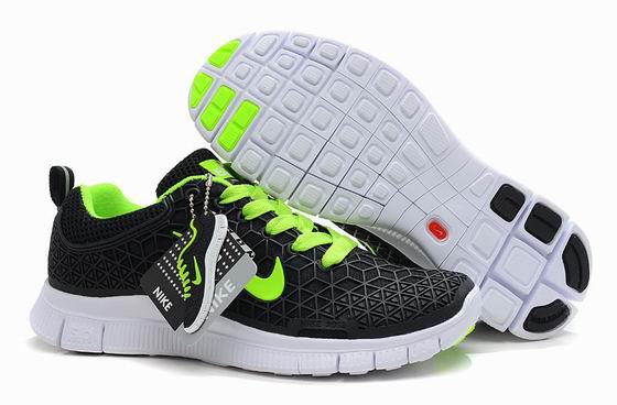 Nike Free 5.0 shoes spider black green