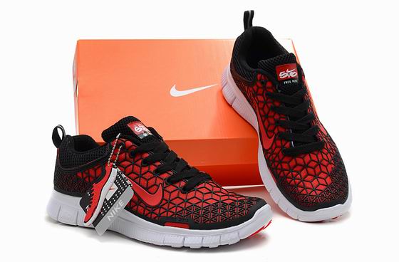 Nike Free 5.0 shoes spider black red