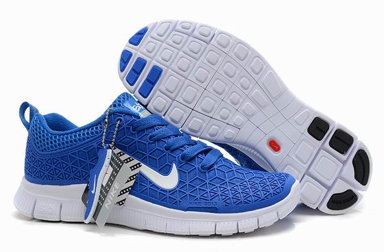 Nike Free 5.0 shoes spider blue