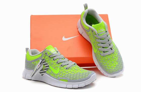 Nike Free 5.0 shoes spider grey Fluorescent green