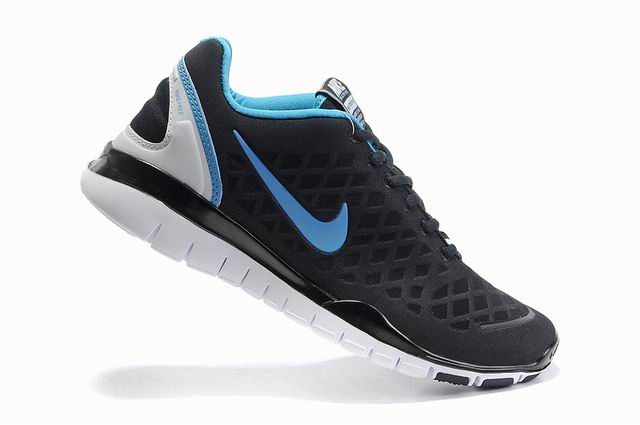 Nike Free TR Fit shoes 429785 black royal blue