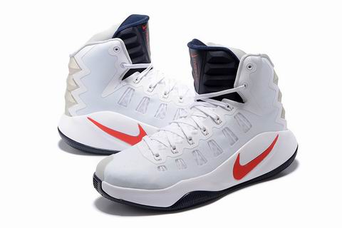 Nike Hyperdunk 2016 shoes white blue red