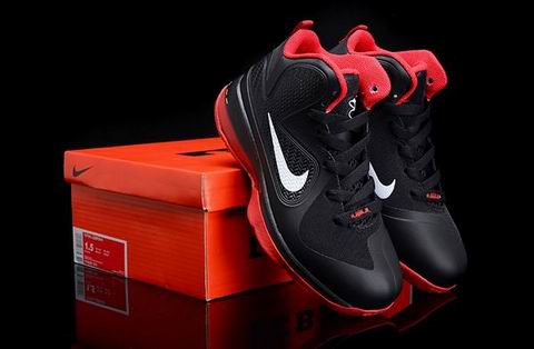 Nike James 9 shoes black red