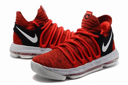 Nike KD 10 EP shoes red white