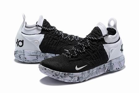 Nike KD 11 shoes black white