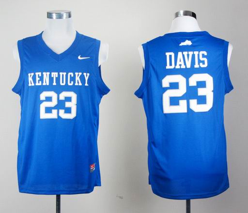 Nike Kentucky Wildcats Anthony Davis 23 Royal Blue College Basketball